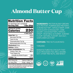 Almond Butter Cup (Best By July 31st, 2026) - Protein Bars